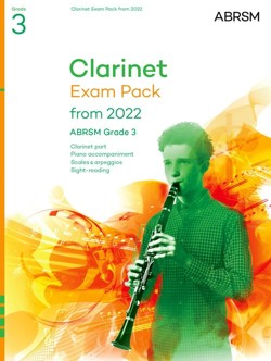 Clarinet Exam Pack from 2022, ABRSM Grade 3