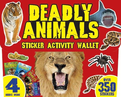 Deadly Animals Sticker Activity Wallet