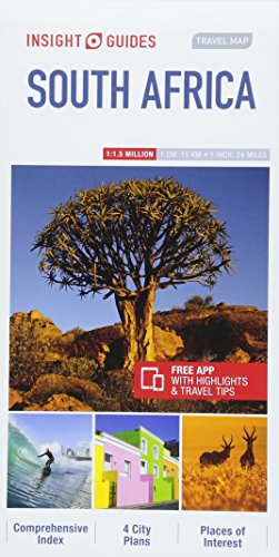 Insight Guides Travel Map South Africa