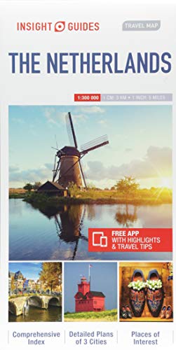 Insight Guides Travel Map Netherlands