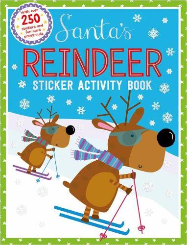 Santa's Reindeer Sticker Activity Book