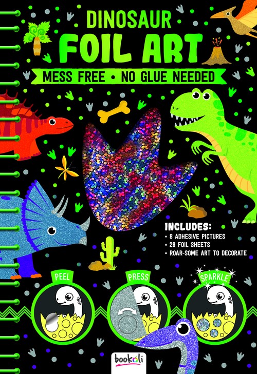 Dinosaur Foil Art