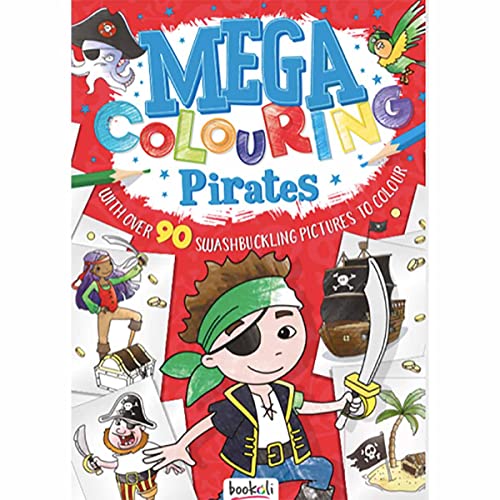 Mega Colouring Pirates