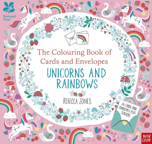 National Trust: The Colouring Book of Cards and Envelopes  Unicorns and Rainbows