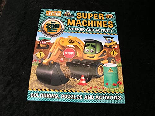My First JCB: Super Machines Sticker and Activity