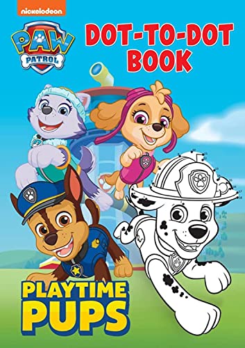 Paw Patrol Dot to Dot A4 Coloring Book Cut Out Puzzle Activity Toy