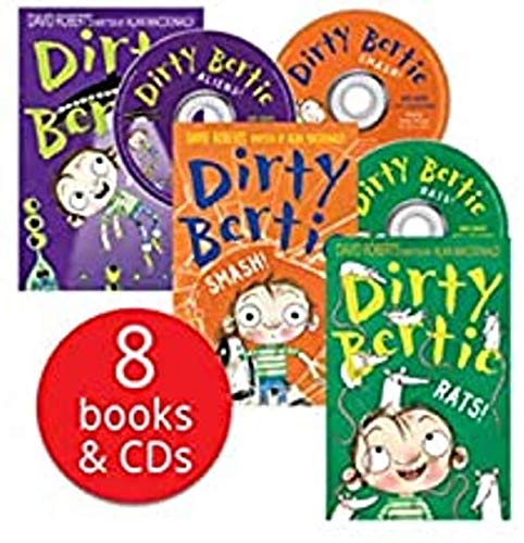 Dirty Bertie Book and CD Collection - 8 Books & CDs | Story And CD