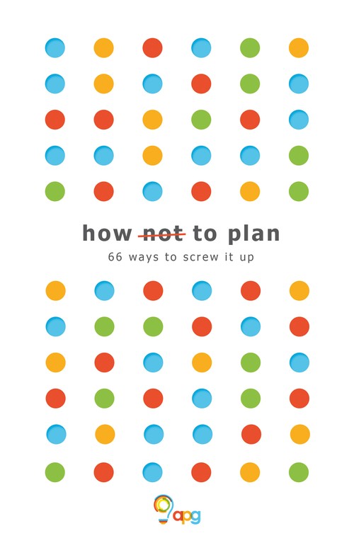 How not to Plan