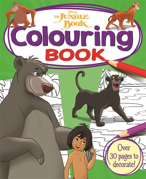 Disney The Jungle Book: Colouring Book