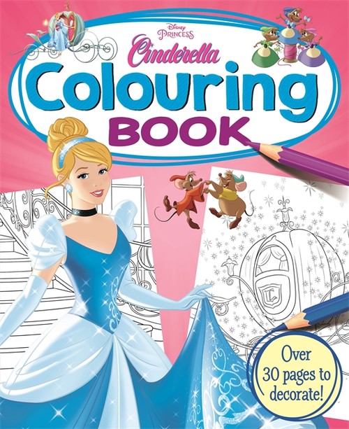 Disney Princess Cinderella: Colouring Book