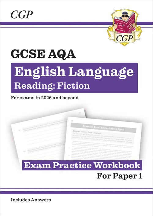 New GCSE English Language AQA Reading Fiction Exam Practice Workbook