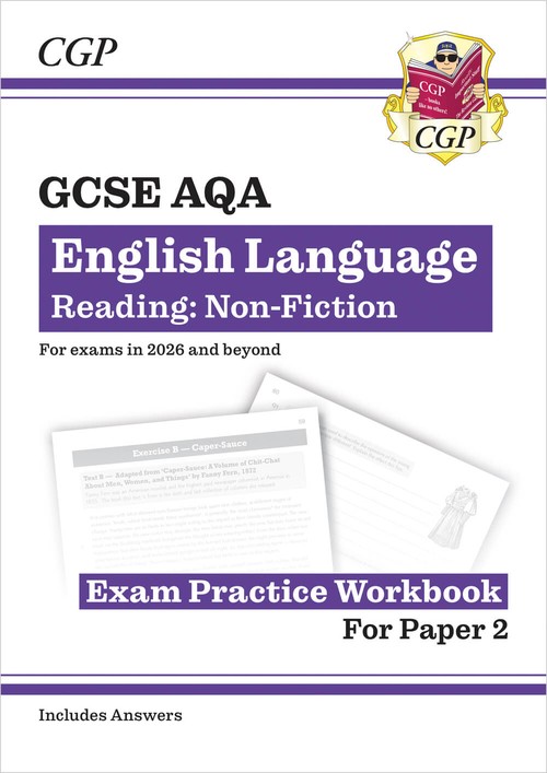 New GCSE English Language AQA Reading Non-Fiction Exam Practice Workbook