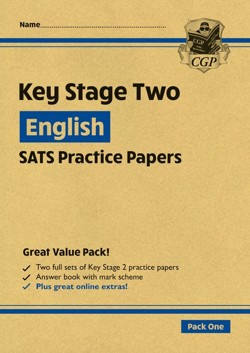 KS2 English Year 6 SATS Practice Papers: Pack 1 - for the 2027 tests (with free Online Extras)