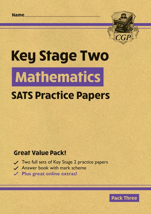 KS2 Maths Year 6 SATS Practice Papers: Pack 3 - for the 2027 tests (with free Online Extras)