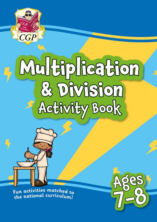 Multiplication & Division Activity Book for Ages 7-8 (Year 3)