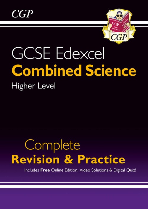 GCSE Combined Science Edexcel Higher Complete Revision & Practice w/ Online Edition,Videos & Quizzes