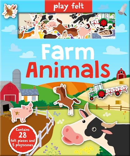 Play Felt: Farm Animals (Soft Felt Play Books)