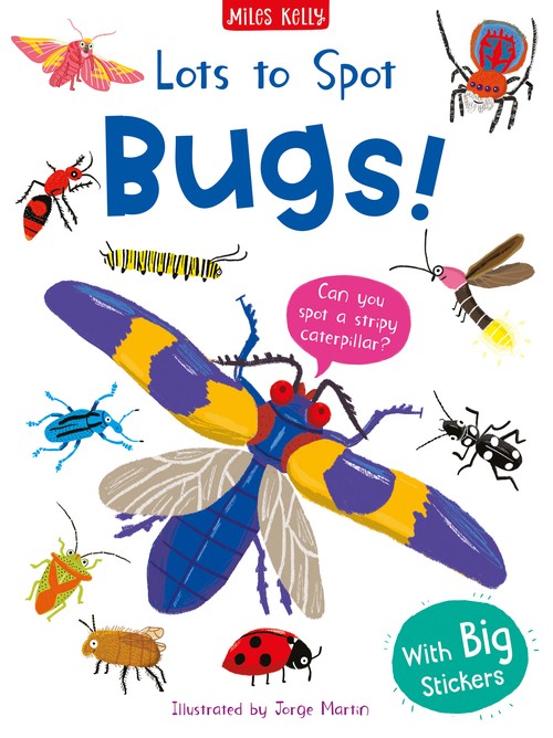 Lots to Spot Sticker Book: Bugs!