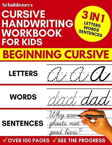 Cursive Handwriting Workbook for Kids