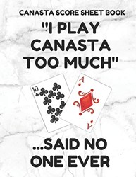Canasta Score Sheet Book
