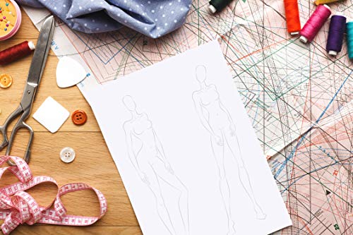Fashion Sketchbook Figure Template
