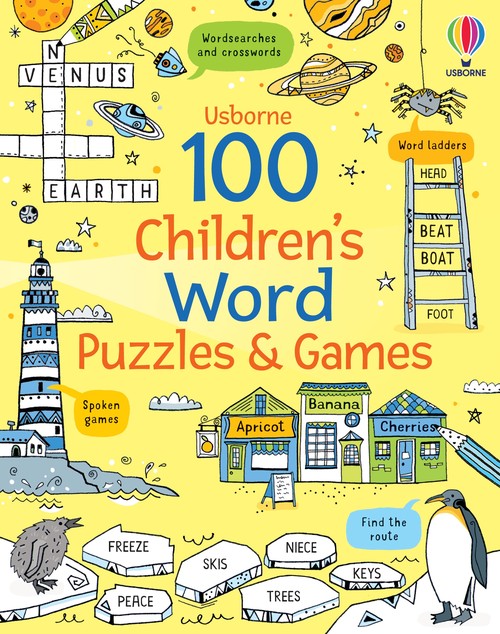 100 Children's Word Puzzles and Games