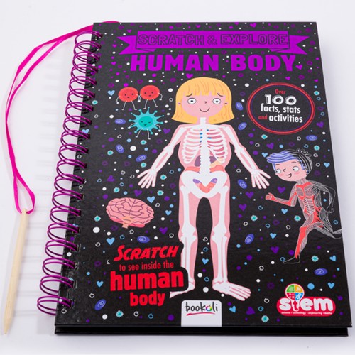 Scratch and Explore Human Body