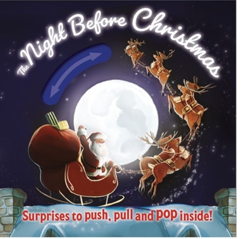 Push, Pull, Pop, Sparkle!: The Night Before Christmas