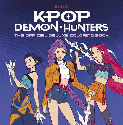 Random House Worlds - KPop Demon Hunters: The Official Deluxe Colouring Book