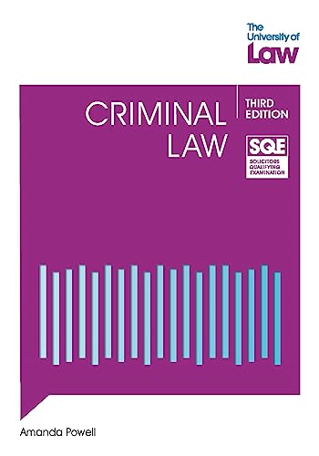 SQE - Criminal Law 3e