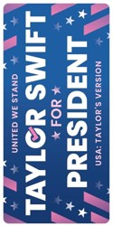 Taylor Swift Election Pack - BRAND NEW fan pack dedicated to the presidential candidate of your dreams! Features posters; postcards; stickers