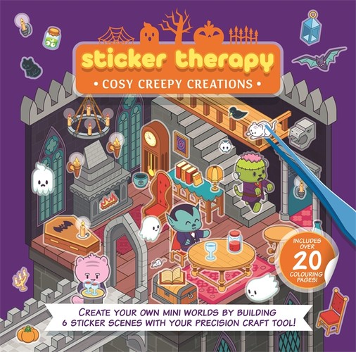 Sticker Therapy: Cosy Creepy Creations