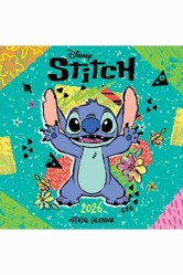 DISNEY STITCH 2026 SQUARE CALENDAR (MULTI-LANGUAGE)