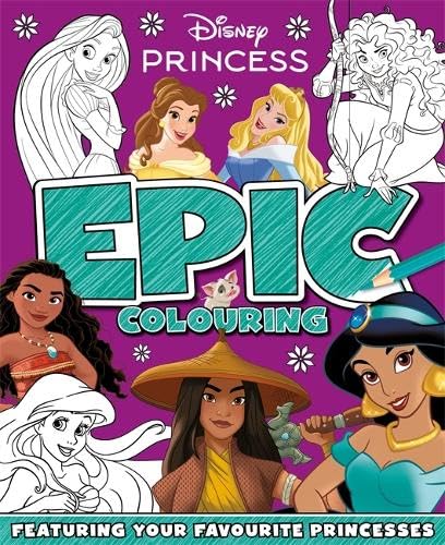 Walt Disney - Disney Princess: Epic Colouring