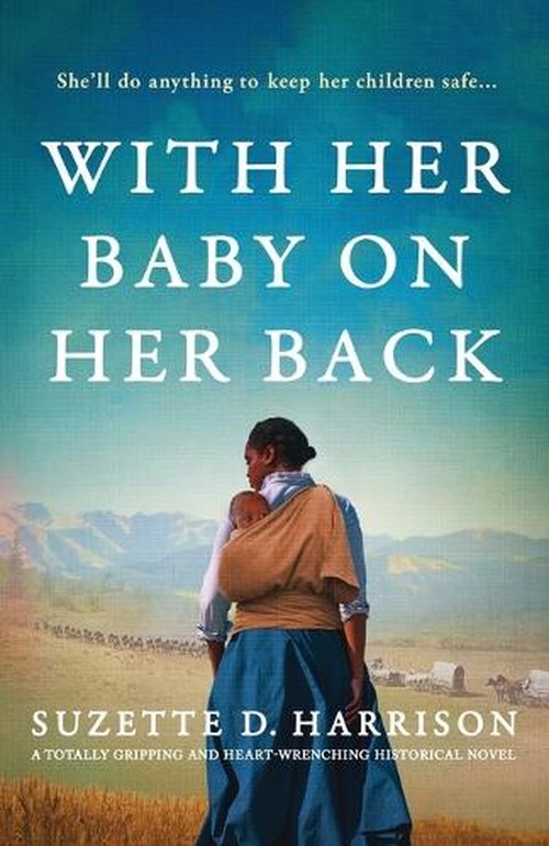 With Her Baby on Her Back