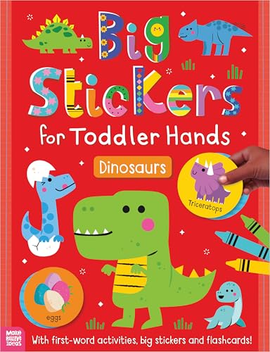 Big Stickers for Toddler Hands: Dinosaurs
