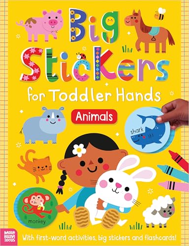 Big Stickers for Toddler Hands: Animals