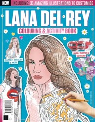 Lana Del Rey Colouring & Activity Book
