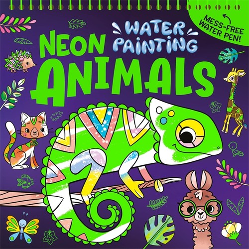 Neon Water Painting Animals