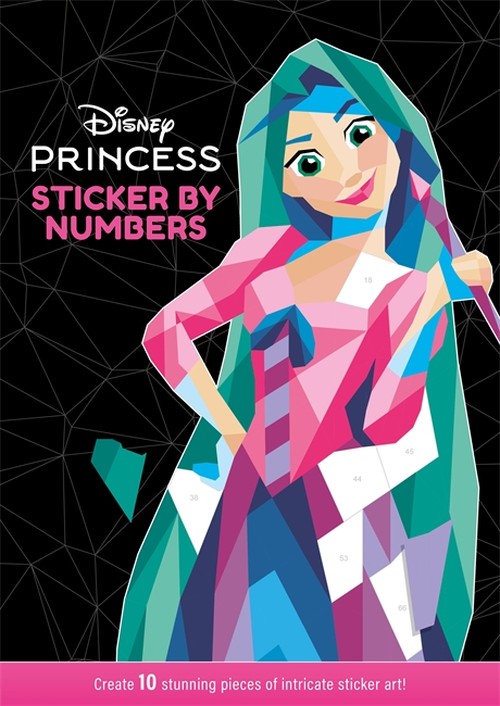Disney Princess: Sticker By Numbers