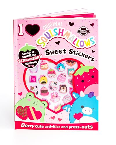 I Love Original Squishmallows Sweet Stickers