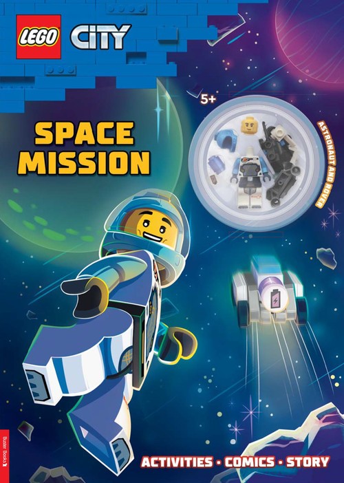 LEGO City: Space Mission Activity Book (with astronaut LEGO minifigure and rover mini-build)