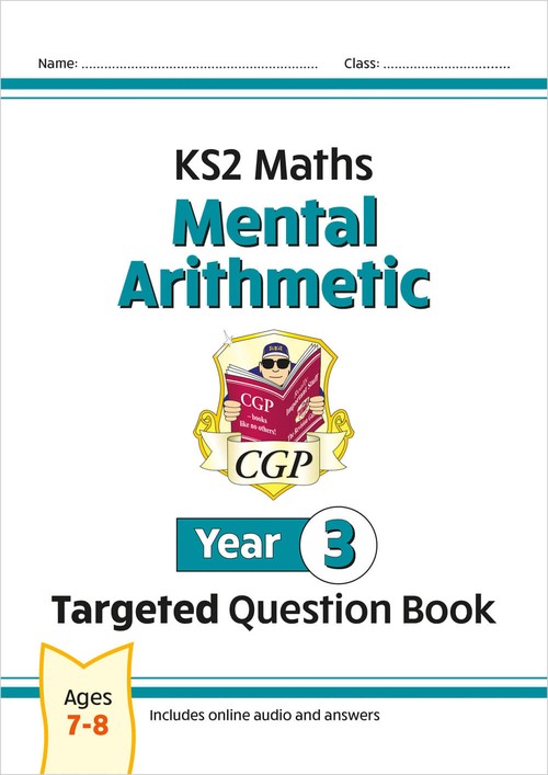 KS2 Maths Year 3 Mental Arithmetic Targeted Question Book (includes Online Answers & Audio Tests)