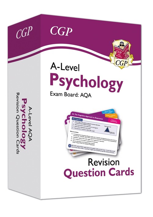 A-Level Psychology AQA Revision Question Cards (For exams in 2026)