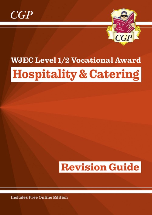 WJEC Eduqas Level 1/2 Vocational Award in Hospitality & Catering: Revision Guide with Online Edition