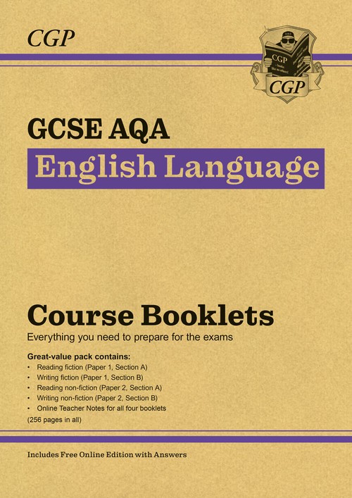 New GCSE AQA English Language Course Booklets Pack
