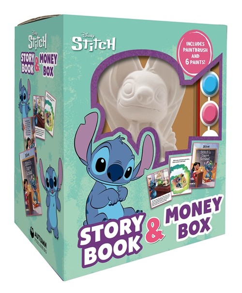 Disney Stitch: Story Book & Money Box