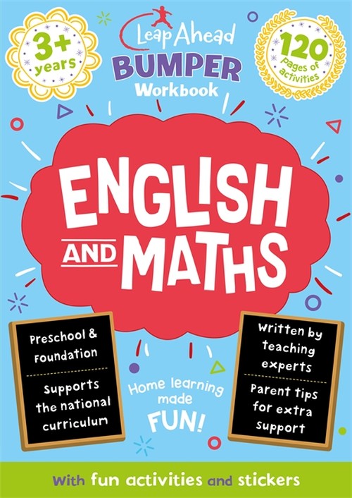 Leap Ahead Bumper Workbook: 3+ Years English and Maths