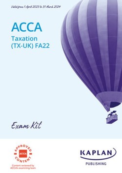 TAXATION (TX) - EXAM KIT