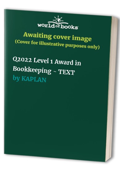 Q2022 Level 1 Award in Bookkeeping - TEXT